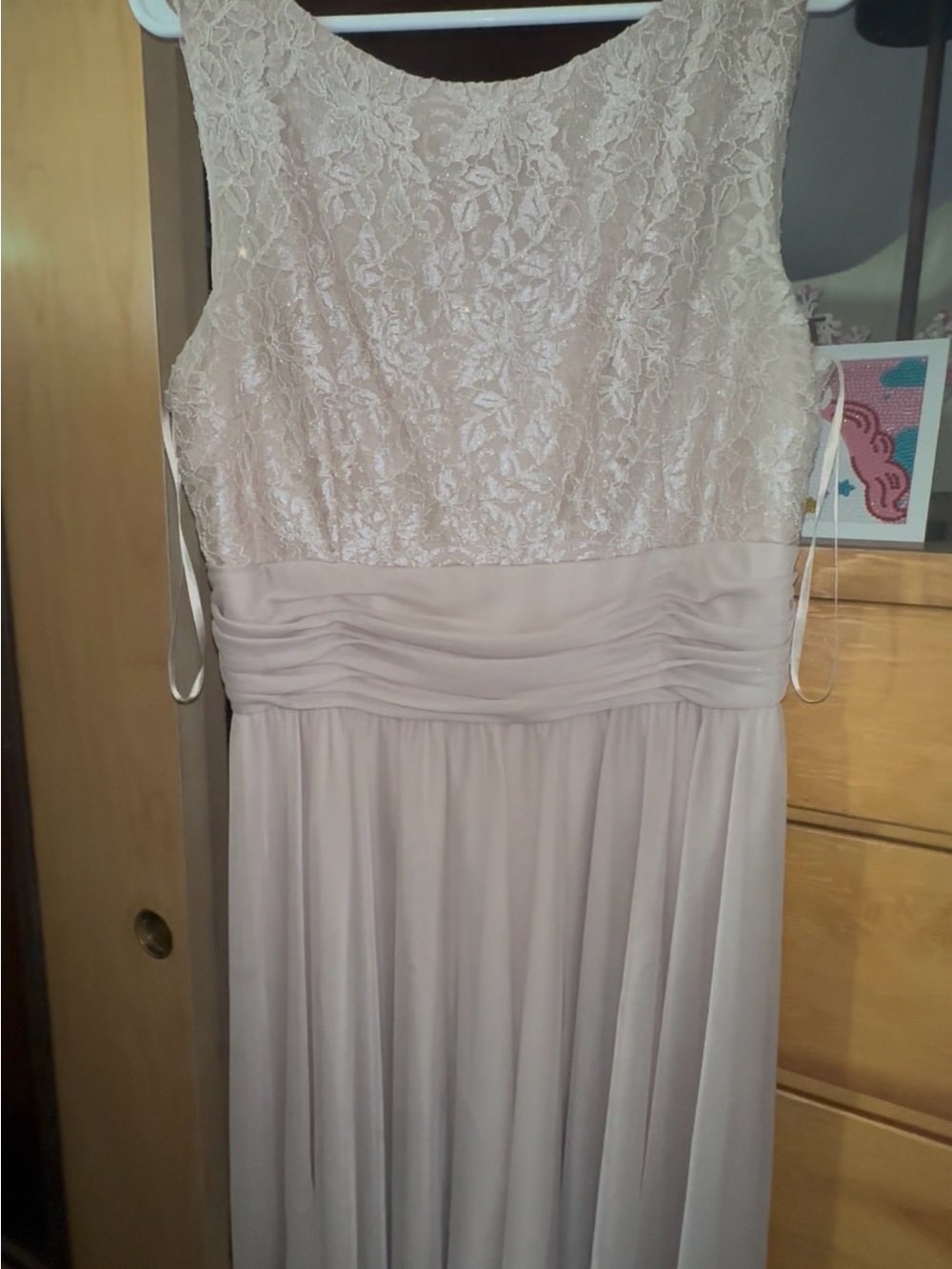 JH Evenings Champagne Dress